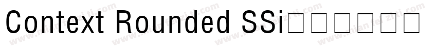 Context Rounded SSi字体转换